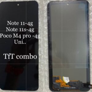 MI NOTE 11 4G model combo display