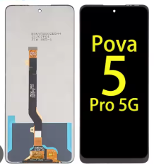 POVA 5PRO model combo display